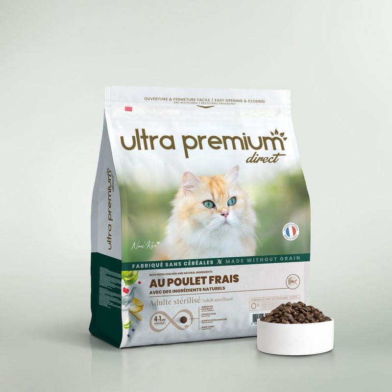 Chat Adulte Stérilisé Poulet/Saumon 7kg